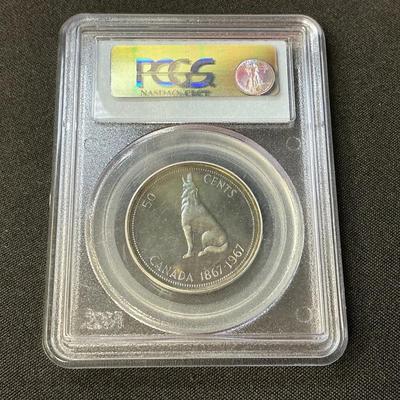 1967 Canadian 50 Cent Coin