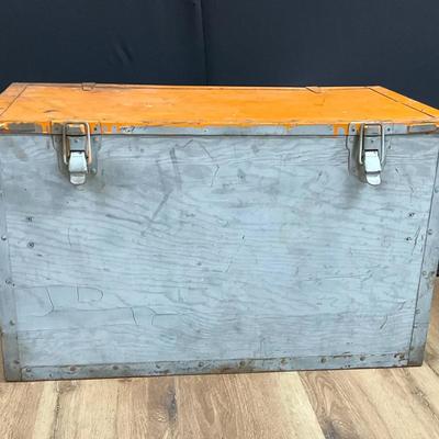 Wooden Storage Trunk