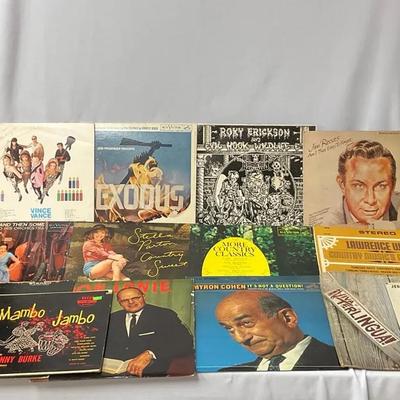 Ricky Erickson Rock Vinyl Lot 