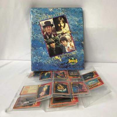 Beatles Binder And McDonald’s Trading Card Lot 