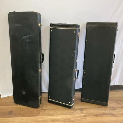 Used Locking Vintage Guitar Cases