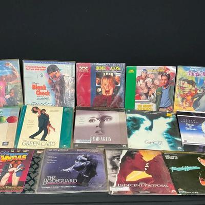 Jim Carey And Disney Lazer Disc Lot