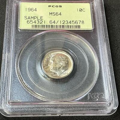 1964 Roosevelt Dime 