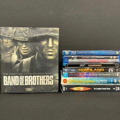 Collection Of Blu-Ray Discs & DVDs