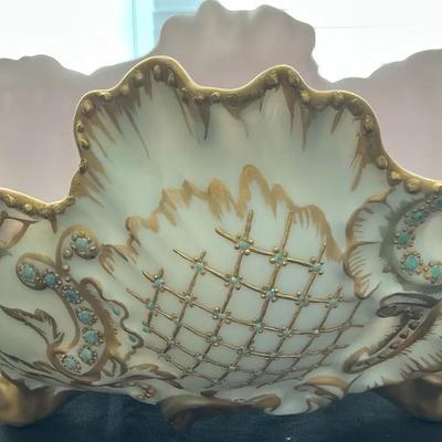 Victorian Style Porcelain Centerpiece Bowl