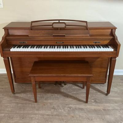Baldwin Acrosonic Spinet Piano with Bench