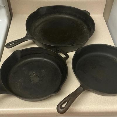 Set Of Cast Iron Skillets