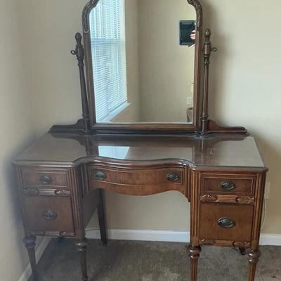 Vintage Wood Vanity