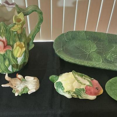 Ceramic Garden Bunny Collectibles