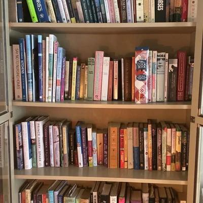 Large Lot Of Books- Hardback And Paperback 