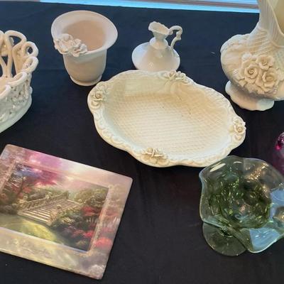 Mixed Ceramic and Art Glass