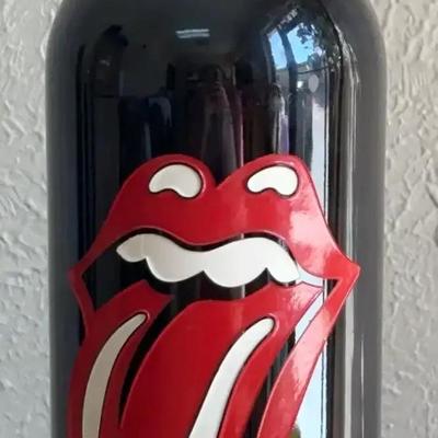 Rolling Stones Wine Bottle