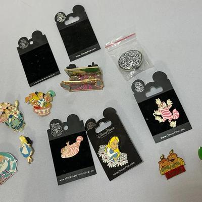 Collectible Alice In Wonderland Pins