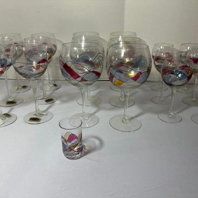 Romanian Milano Mosaic Glasses 