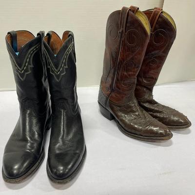 Men's Lucchese And Tony Lama Boots