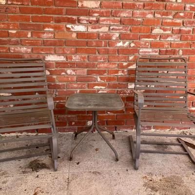 Metal Patio Set 