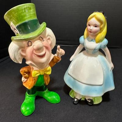 Ceramic Alice In Wonderland Figures