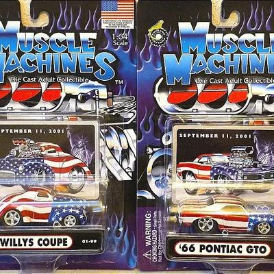 Muscle Machines 9/11 Cars