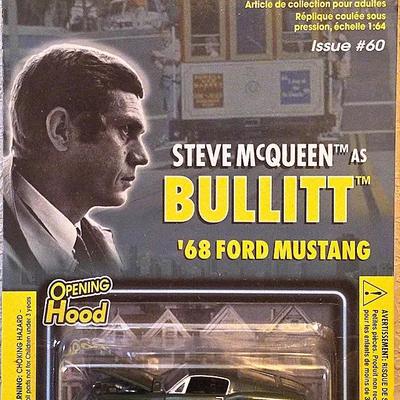 Steve McQueen as "BULLITT"