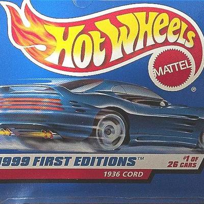 All 26 "1999 First Edition" Hot Wheels