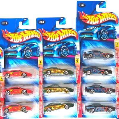 Hot Wheels: Ferrari Heat (All 5 plus Duplicates)