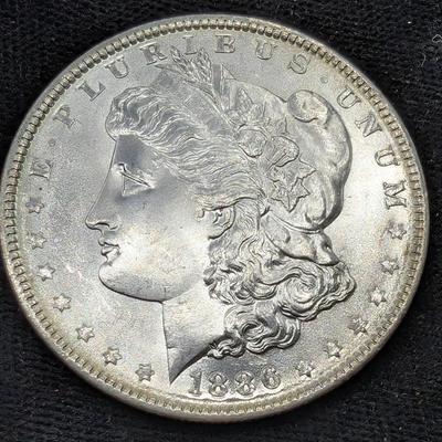 1886 Morgan Dollar