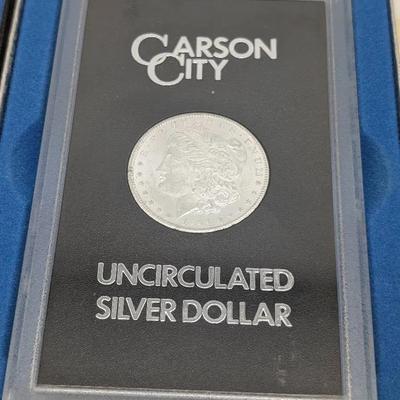 1884-CC Morgan Dollar In GSA Holder 