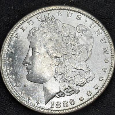 1886 Morgan Dollar