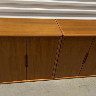 Pair Of Mid-Century Modern Style Cabinets