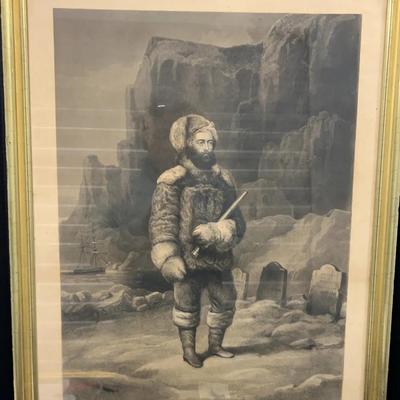 “At The Graves Of Sir Franklin’s Men” Print