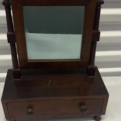 Vintage Wooden Shaving Chest