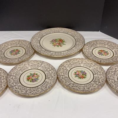 Warranted 22 Karat Gold Plates