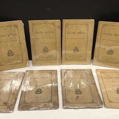 Antique Atlantic Monthly Magazines