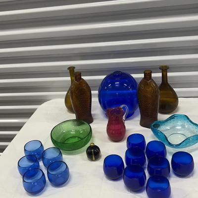 Gorgeous Assortment Of Colored Glass