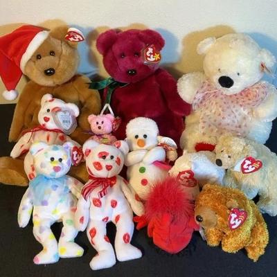 More Holiday Ty Beanie Babies 