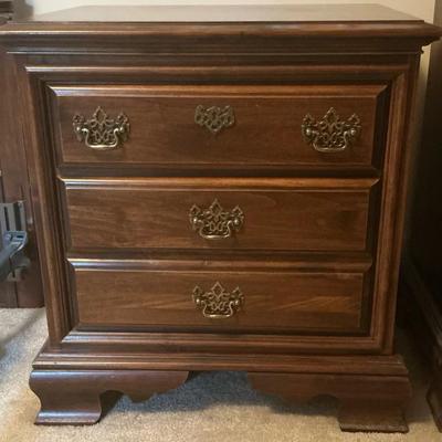 Mobel Inc Solid Wood Nightstand