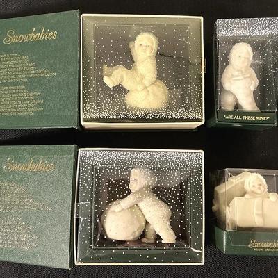 Snowbabies Ornaments with Original Boxes