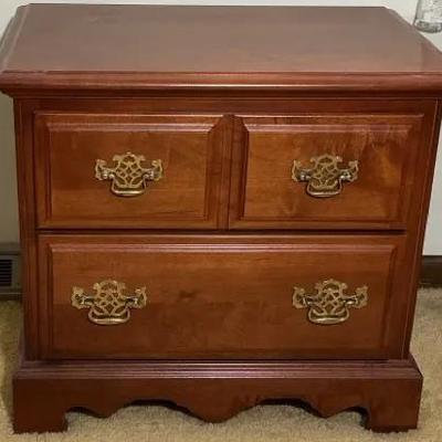 Stanley Night Stand with Drawers 