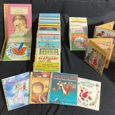 Huge Lot Of Children’s Golden Books