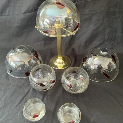 Party-lite Cranberry Swirl