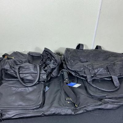 Lot of Black Travel & Tote Bags