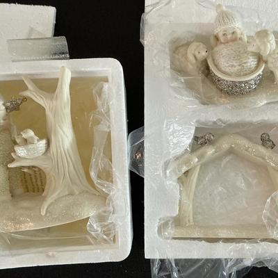 2 Snowbabies Figurines- In The Box