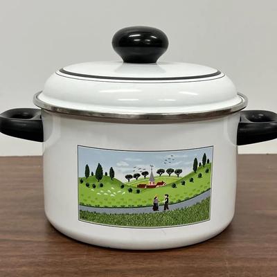 Villeroy & Boch Enamel Pot - West Germany