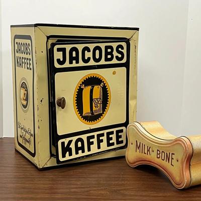 Vintage German Jacobs Kaffee Tin Box