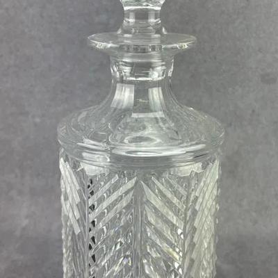 Ralph Lauren Herringbone - Crystal Decanter & Stopper