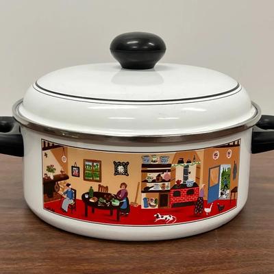 Villeroy & Boch Enamel Pot - West Germany