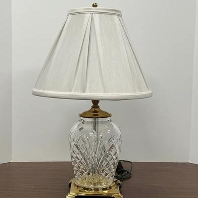 Waterford Crystal Lamp 
