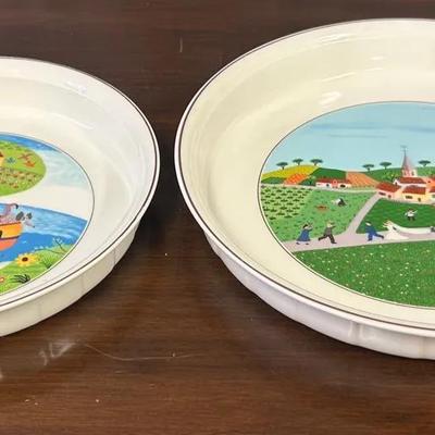 Villeroy & Boch Porcelain Oven-To-Table Ware Large Dishes 