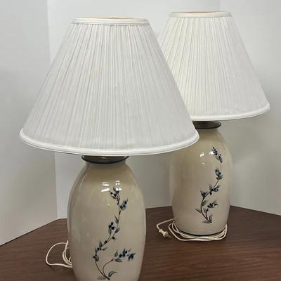 Olde Cape Cod Stoneware Lamps