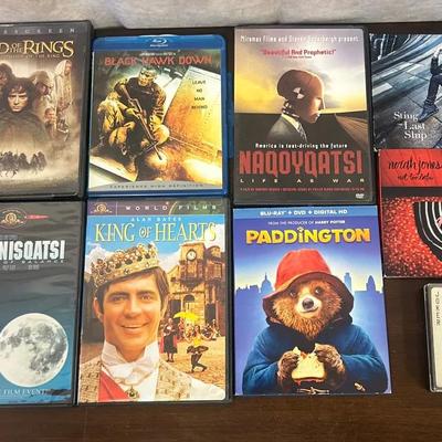 Miscellaneous DVDs Blue ray CDs & Sealed Playing Cards